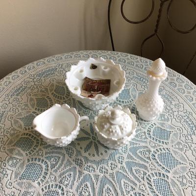Milk Glass Lot 2