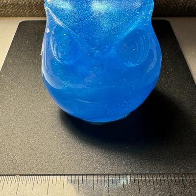 Acrylic blue owl