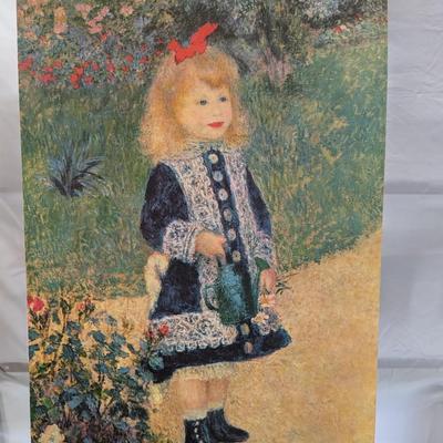 Little Girl Print By Renoir