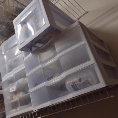 Collection of Plastic Organizers