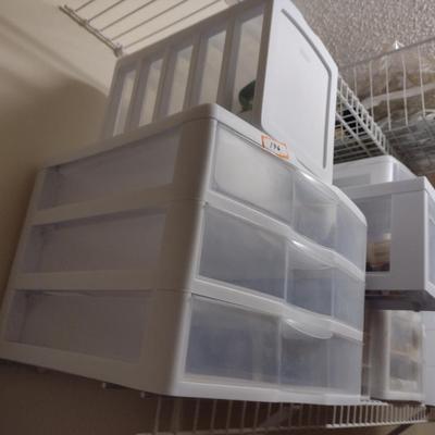 Collection of Plastic Organizers