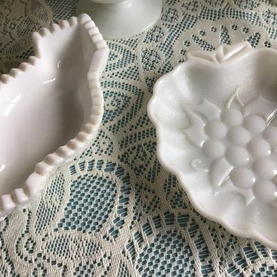 Milk Glass Lot 3