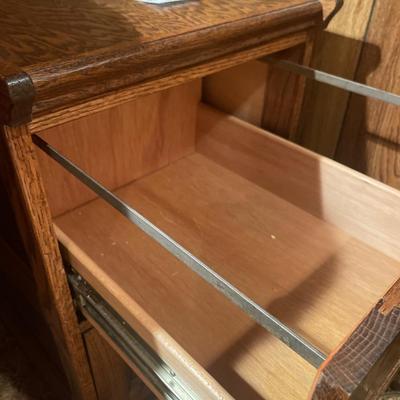 D44-Wooden File Cabinet