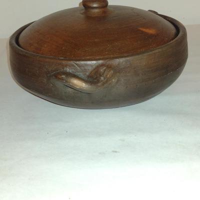 Pig Design Terra Cotta Baker with Lid