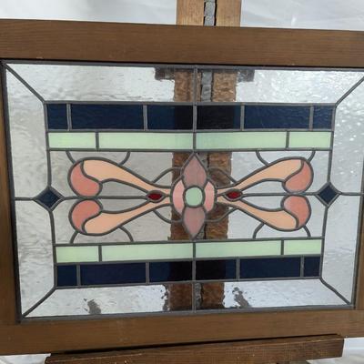 Framed Stained Glass Wall Art