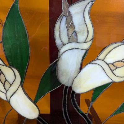 Stained Glass Calla Lily Design