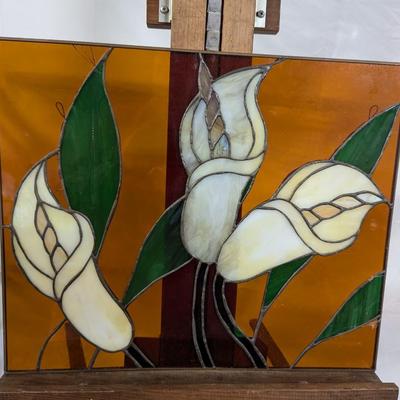 Stained Glass Calla Lily Design