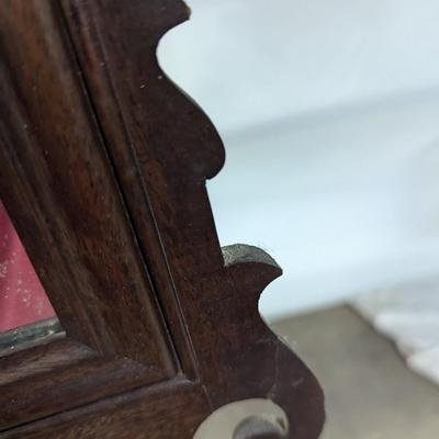 Vintage Wooden Framed Mirror