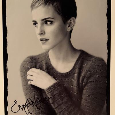 Emma Watson facsimile signed photo. 8x10 inches