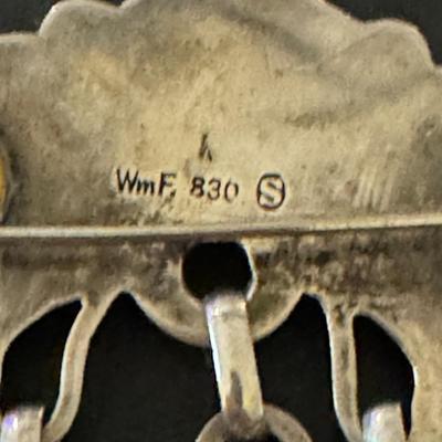 Wm. F .830 Art Deco jewelry