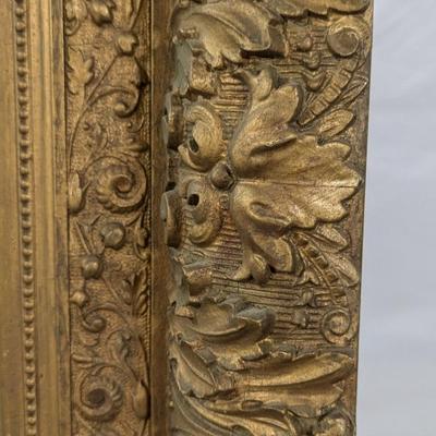 Vintage Ornate Gold Framed Mirror