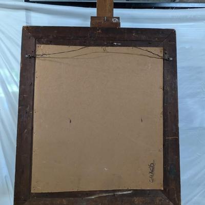 Vintage Ornate Gold Framed Mirror