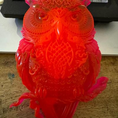 Acrylic owl