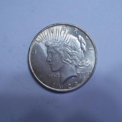 1922Peace Silver Dollar