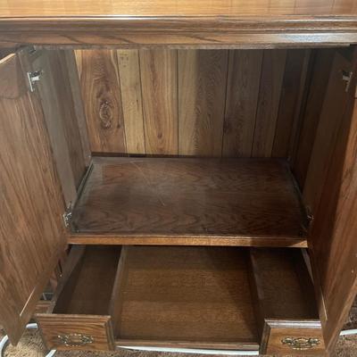 D62-large entertainment center
