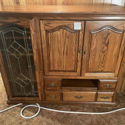 D62-large entertainment center