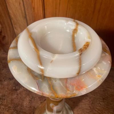 D65-Large, heavy stone ashtray