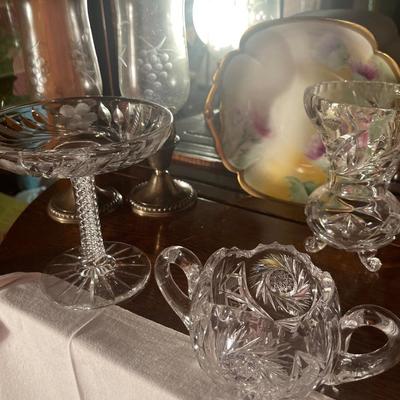 D74- glassware and China