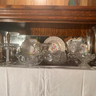 D74- glassware and China