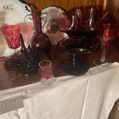D75-glassware and China