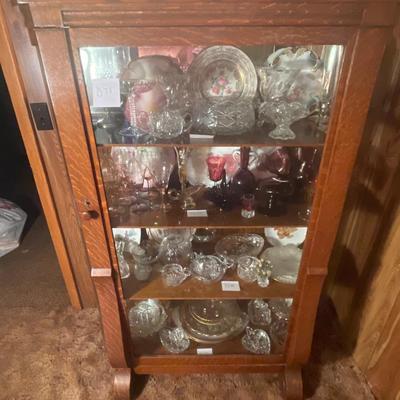 D78-Antique China Cabinet