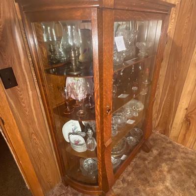 D78-Antique China Cabinet