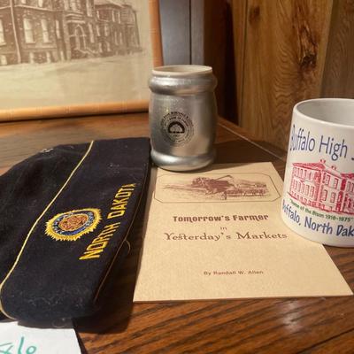 D86-Buffalo high school brick and extras