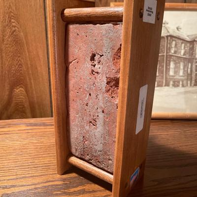 D86-Buffalo high school brick and extras