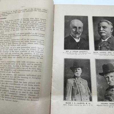 1915 Minutes of The Twenty-fifth Anual Reunion OF THE Louisiana Division, United Confederate Veterans