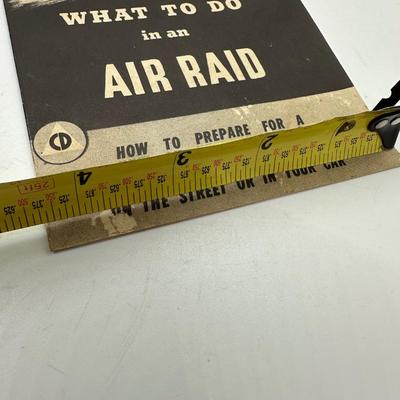 New Orleans “What To Do in an Air Raid”