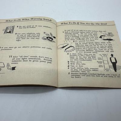 New Orleans “What To Do in an Air Raid”