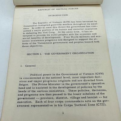 Handbook For US Forces in Vietnam