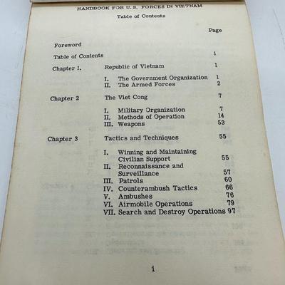 Handbook For US Forces in Vietnam