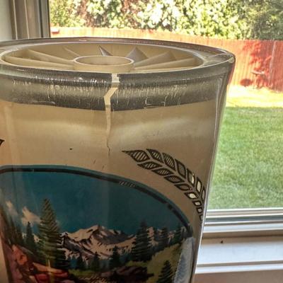 1958 Coors Beer Waterfall Heat Lamp Spinner Sign Golden, Colorado