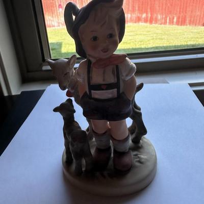 M.I. Hummel Goebel Little Goat Herder Figurine W. Germany 200/0 Designed Moeller