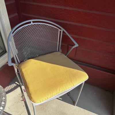 Pair of patio chairs