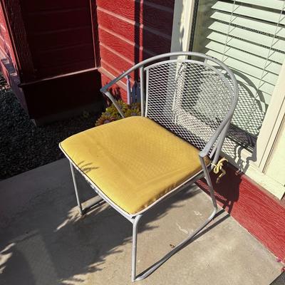 Pair of patio chairs