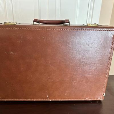 Brown Vintage Briefcase 