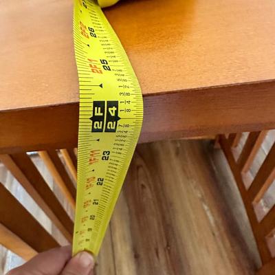 Mission style end table