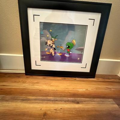Marvin/Porky & Daffy Sericel