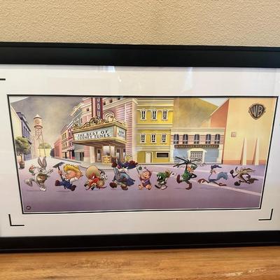 park west gallery art Loony Toons 18 1/2” X 32 1/2”