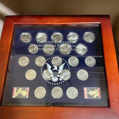 JFK Uncirlulated Half-Dollat Centennial collection