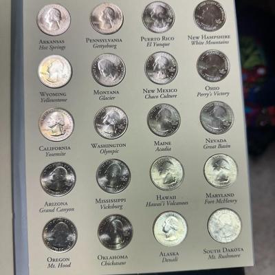 America's National Park Commemorative Quarters 2010-2021