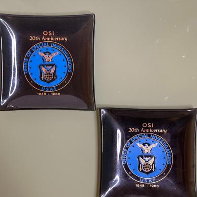 Military 20th Anniversary small plate