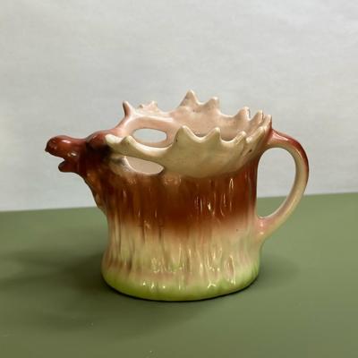 Vintage Moose Head Creamer Czecho-slovakia