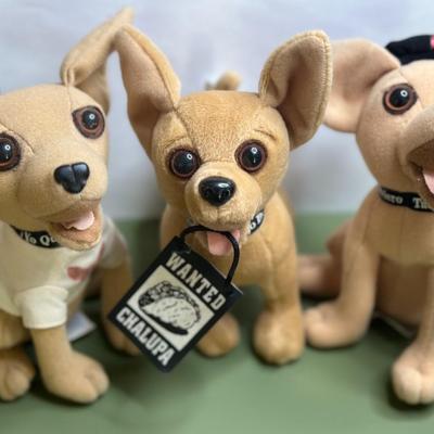 Yo Quiero Taco Bell chihuahua (Set of 3)
