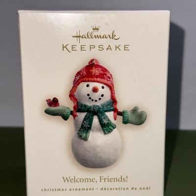 2007 Welcome Friends Hallmark Keepsake ornament