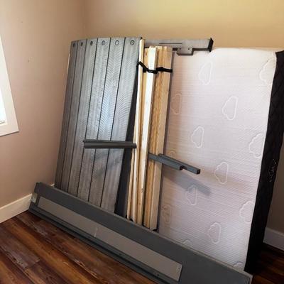 Queen Size Captain Headboard Set w/ mattress