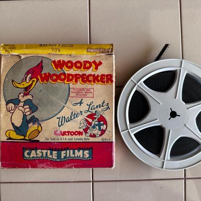 Woody Woodpecker A Walter Lantz Cartoon, Termites From Mars 511, Castle Films, Produced By United World Films, 8mm or 16mm, Complete Edition