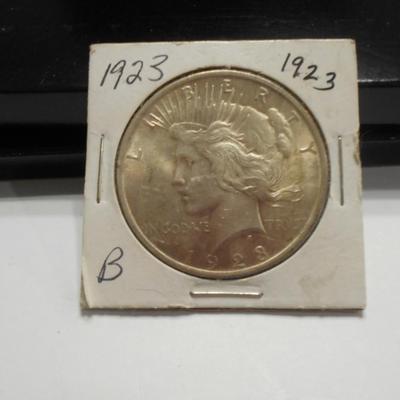 1923 Peace Silver Dollar
